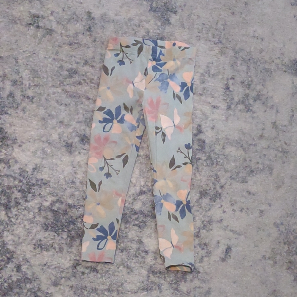 Carter's Vibrant Blue and Pink Leggings for Effortless Style